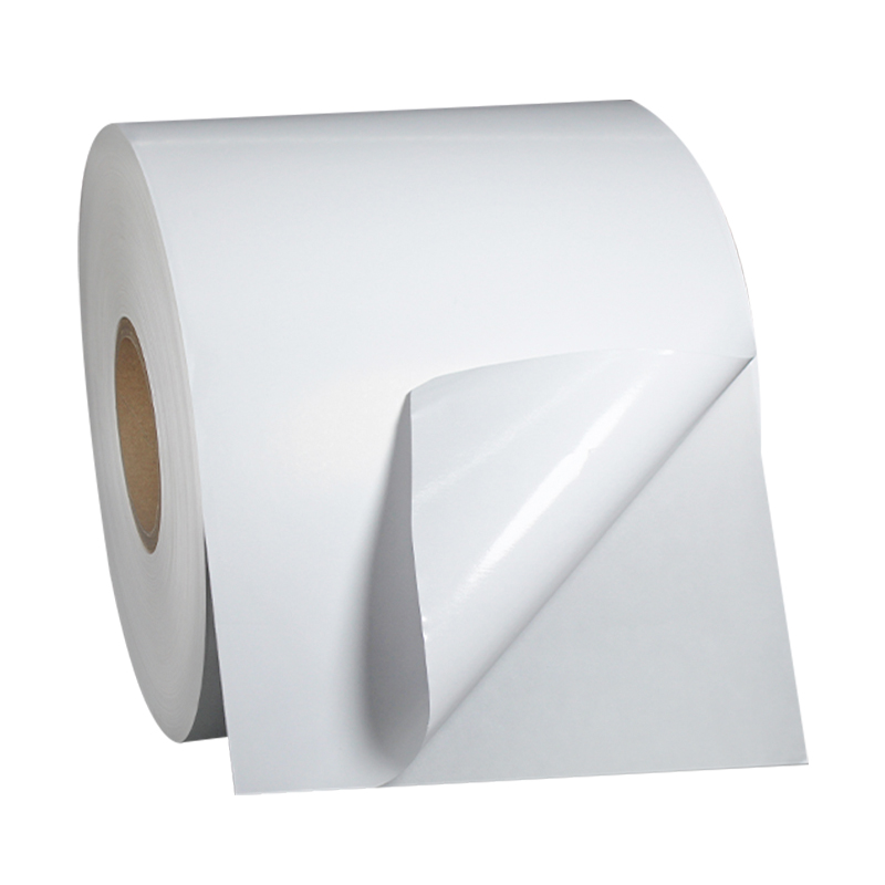 Glänzender weißer Etikettenpapier-Tintenstrahl-Klebeaufkleber für Drucker
