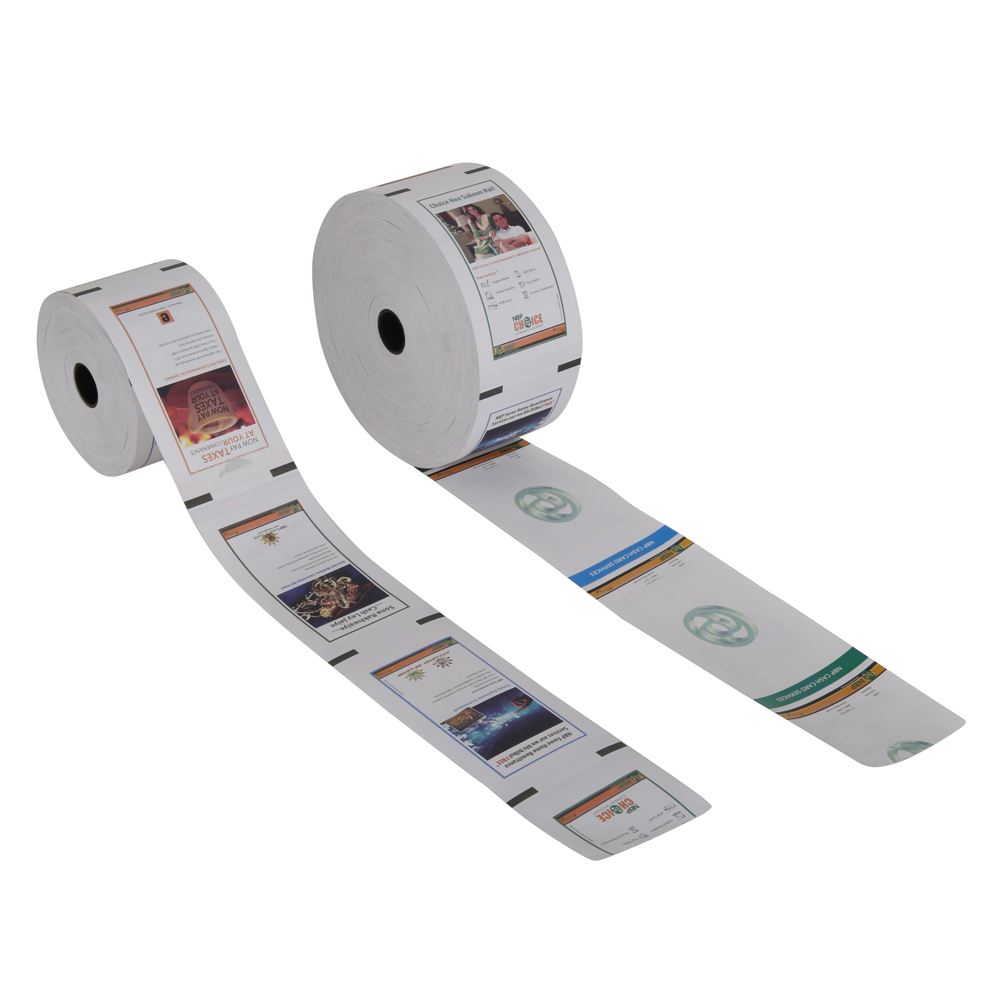 Reliable Supplier Thermal Roll Paper 80*80 -  OEM 57mmx50mm 57mmx40mm pos atm cash register thermal paper rolls – Sailing