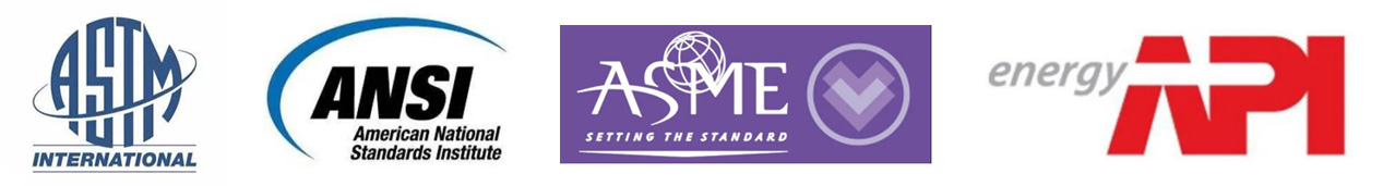 What are the differences and connections between ASTM, ANSI, ASME and API?