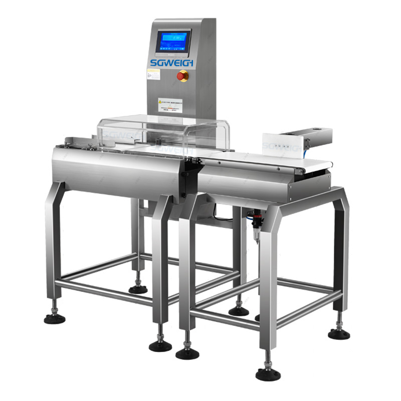 High-speed Industrial Checkweigher with Pusher Rejector System