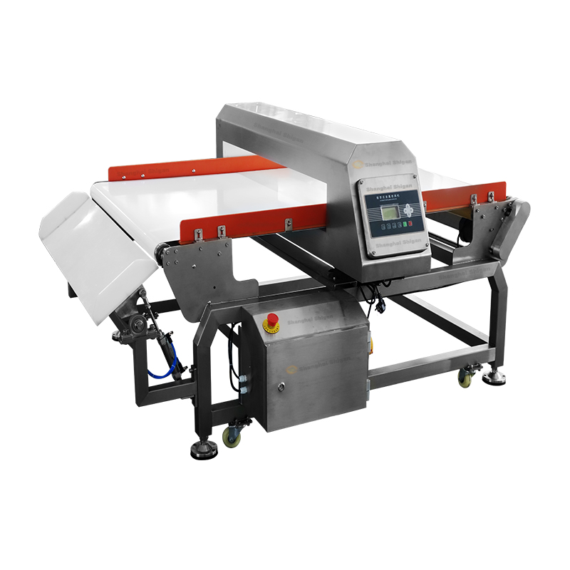 High Sensitivity Metal Detector for Meat Processing Food Metal Detection System