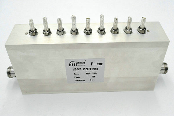 Перестраиваемый фильтр УКВ, работающий в диапазоне 152–174 МГц JX-SF1-152174-215N