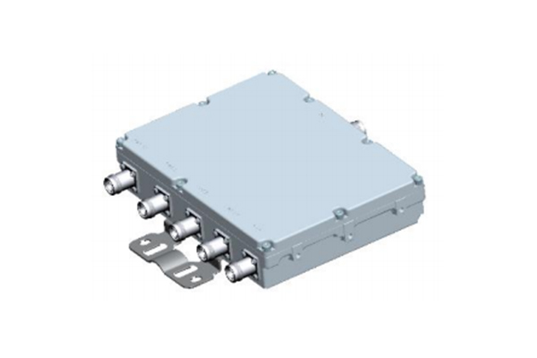 Combinador de cavidades de 5 vías, conector 4,3/10-F, 694-2700MHz, baja pérdida de inserción, pequeño volumen JX-CC5-694M2700M-4310F50