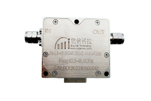 Bộ cách ly tần số cao hoạt động từ 43,5-45,5 GHz JX-CI-43.5G45.5G-2.4mm-Male