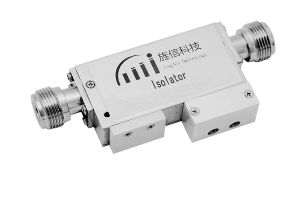 Dual Junction Coaxial Isolator NF/M Connector 148-150MHz การสูญเสียการแทรกต่ำ JX-CI-148M150M-120NF
