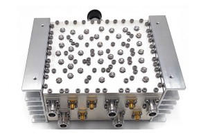 Combinador de cavidade de 5 maneiras N-F_4.3/10-F_SMA-F Conector 791-2690MHz Pequeno volume JX-CC5-7912690-40NP