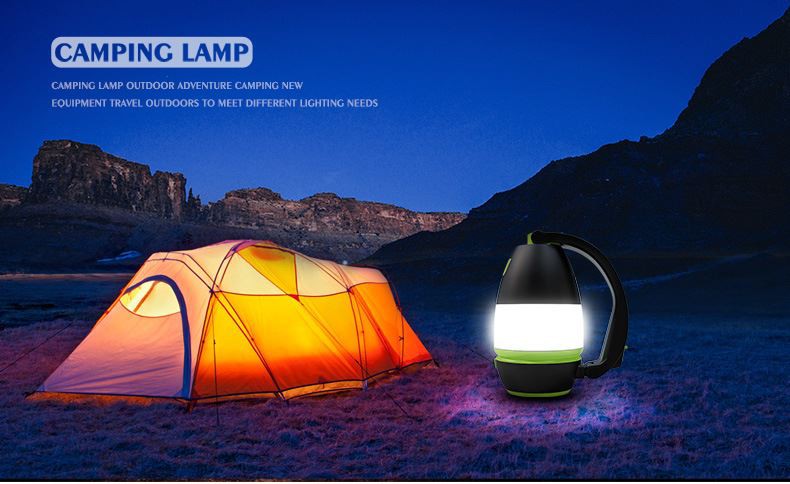 Handbediende verlichtingszaklamp LED-tentlamp