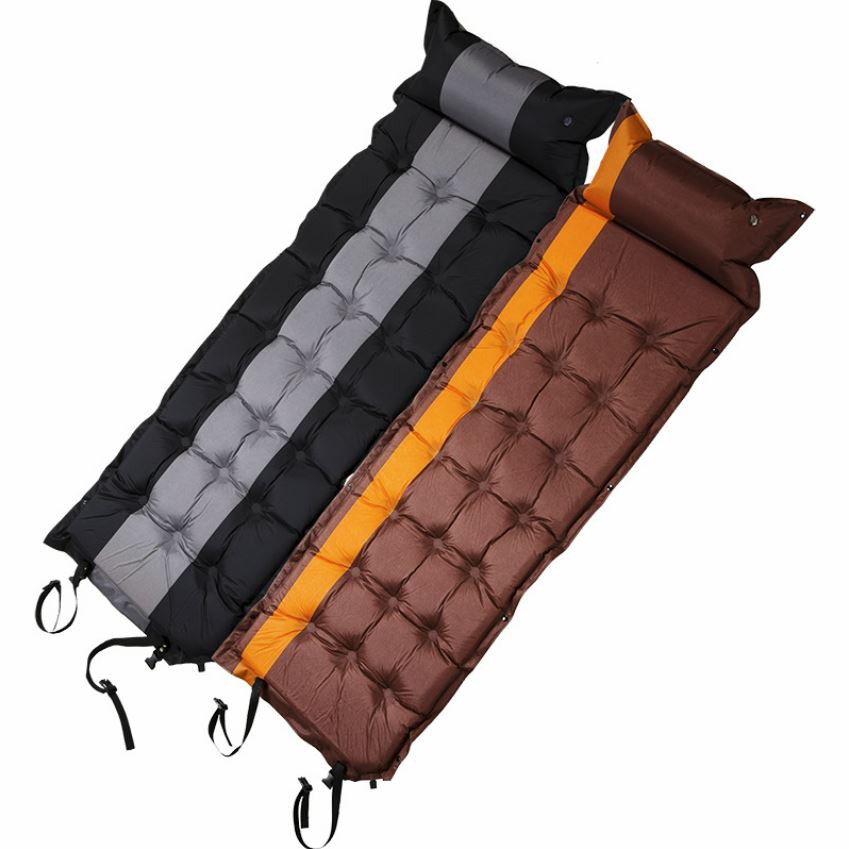 Ultralight Pongee PVC Inflatable Sleeping Pad