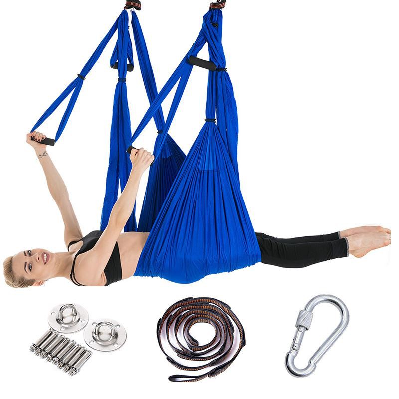 Nylon Parachute Yoga Hammock (2)