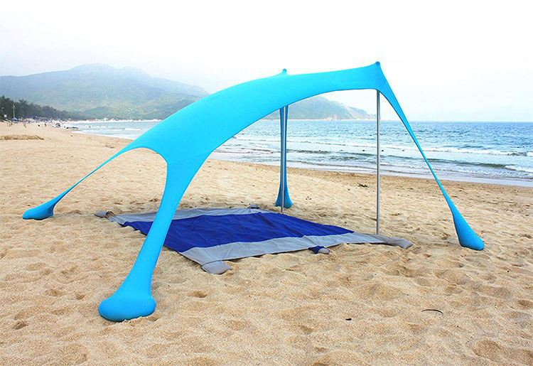 Tente de plage pare-soleil escamotable (3)