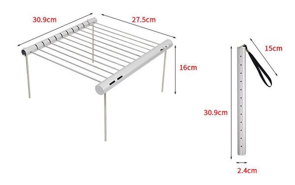 Panlabas na barbecue grill stand (2)