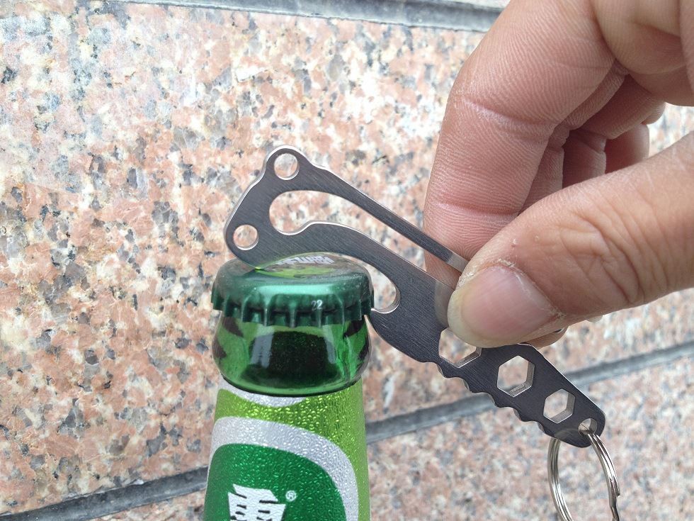 Outdoor EDC Bottle Opener Hexagon Wrench (3)
