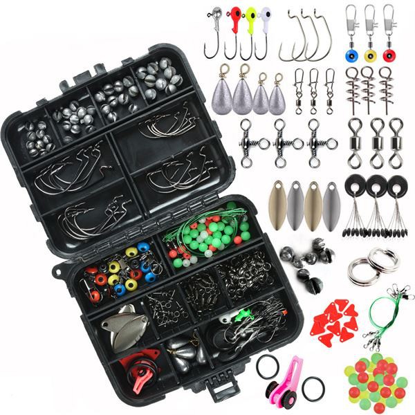 SPS-810 188pcs / box Fishing Accessories Kit