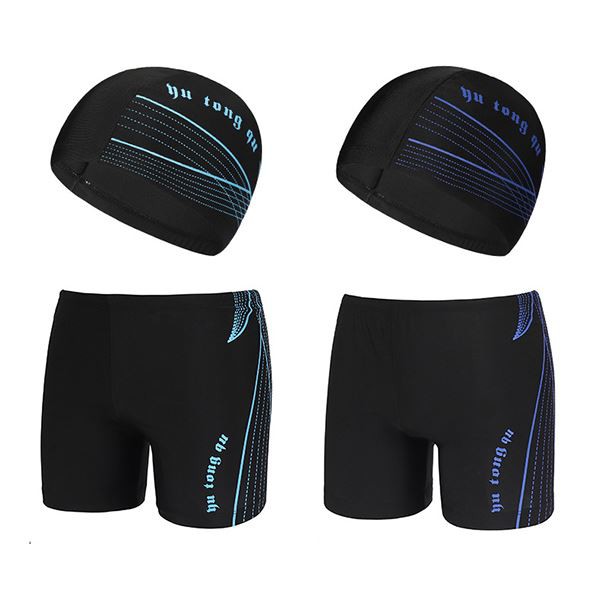 SPS-749 Adult Swimming Trunks With Swimming Cap