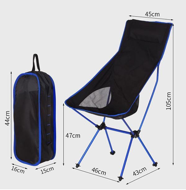 SPS-429 Cadeira portátil de campamento plegable