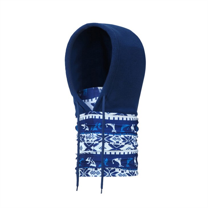 SPS-357 Winter Outdoor Hat With Scarf