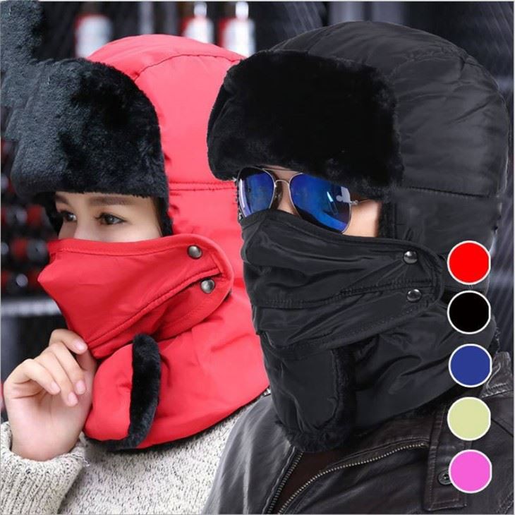 SPS-996 Winter Riding Hat With Mask