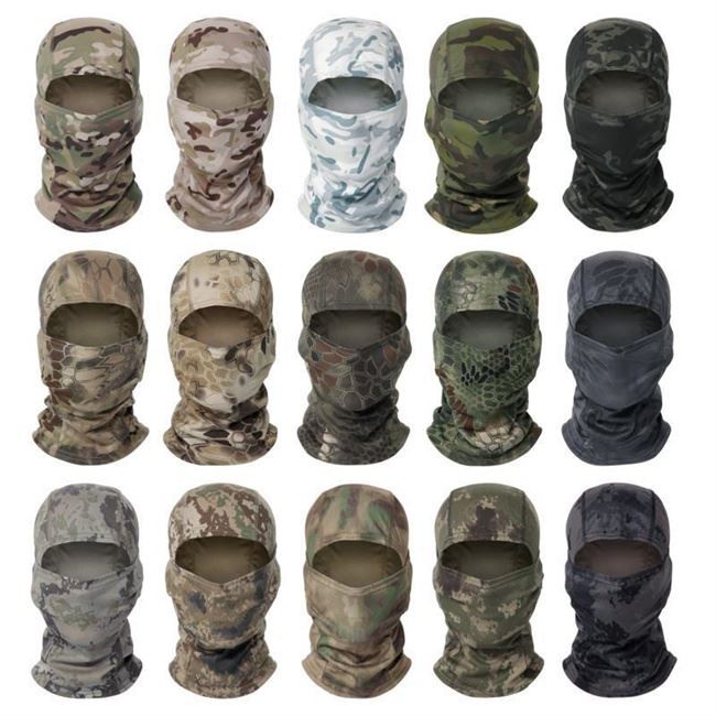 SPS-909 Outdoor Camouflage Tactical Mask Scarf