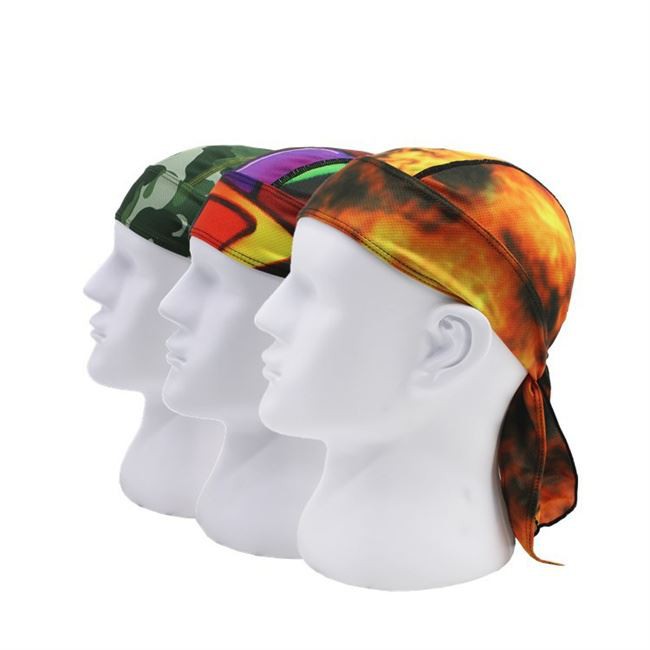 SPS-876 Cycling Outdoor Sports Pirate Turban Cap
