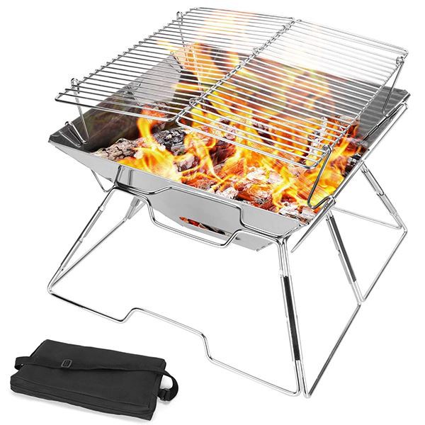 SPS-691 Griglia per barbecue a carbone da esterno per picnic