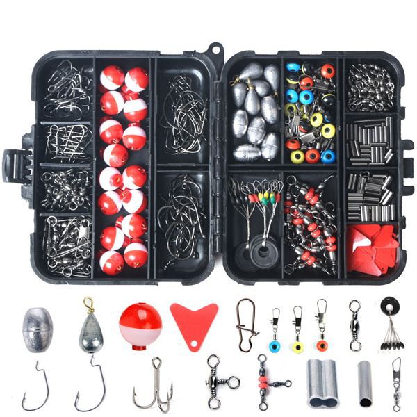 SPS-809 263pcs Floating Bobbers Fishing Accessories Kit
