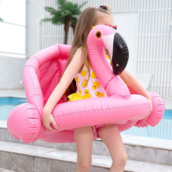 SPS-372 Inflatable Kids Swimming Ring With Sunshade