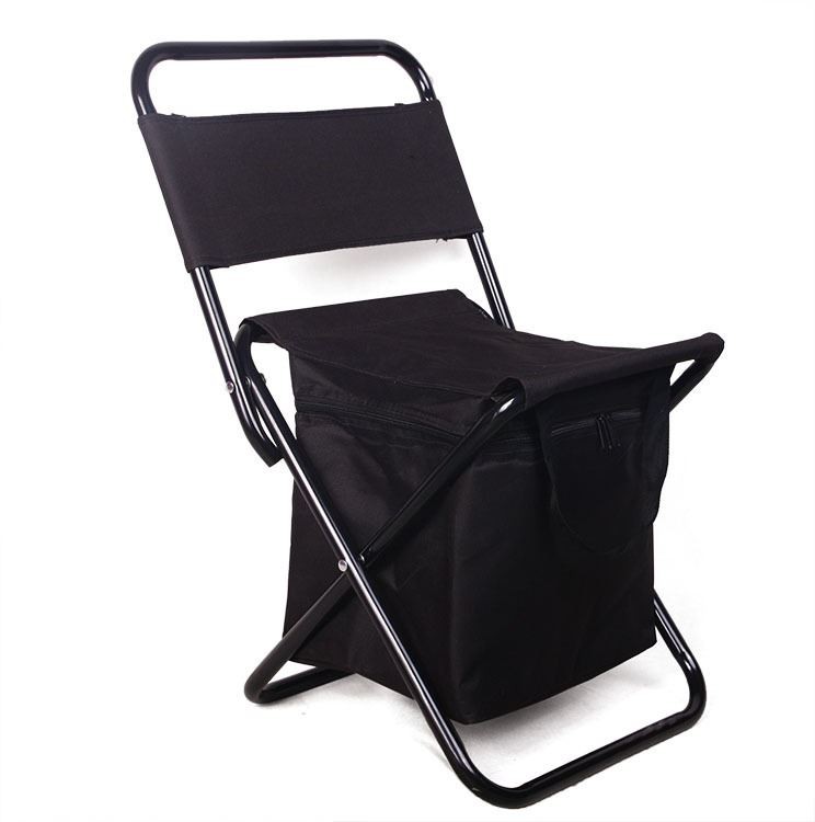 Folding Camping Chair with Cooler Bag