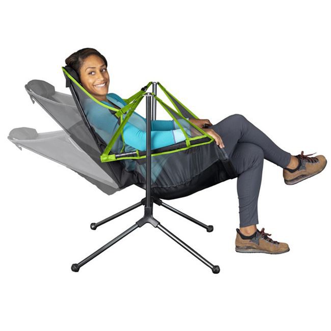 SPS-982 Outdoor Moon Camping Folding Swing Chair