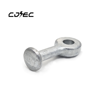 Hot-DIP Galvanized Qp-0750 Ball Head Hanging Ring Steel Power Connection Fittings