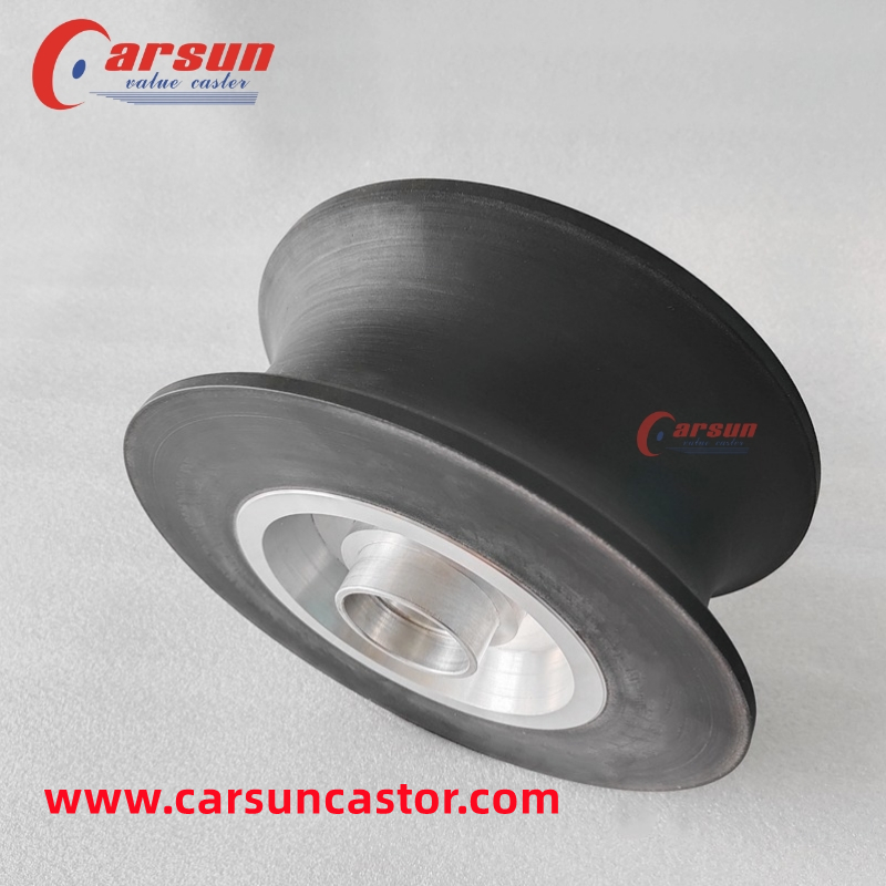 Carsun අඟල් 10 U Groove Wheel Rail Wh...