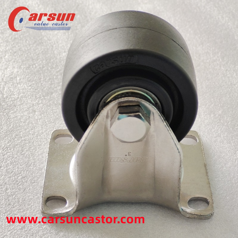 Low gravity fixed castors 3 inch high...