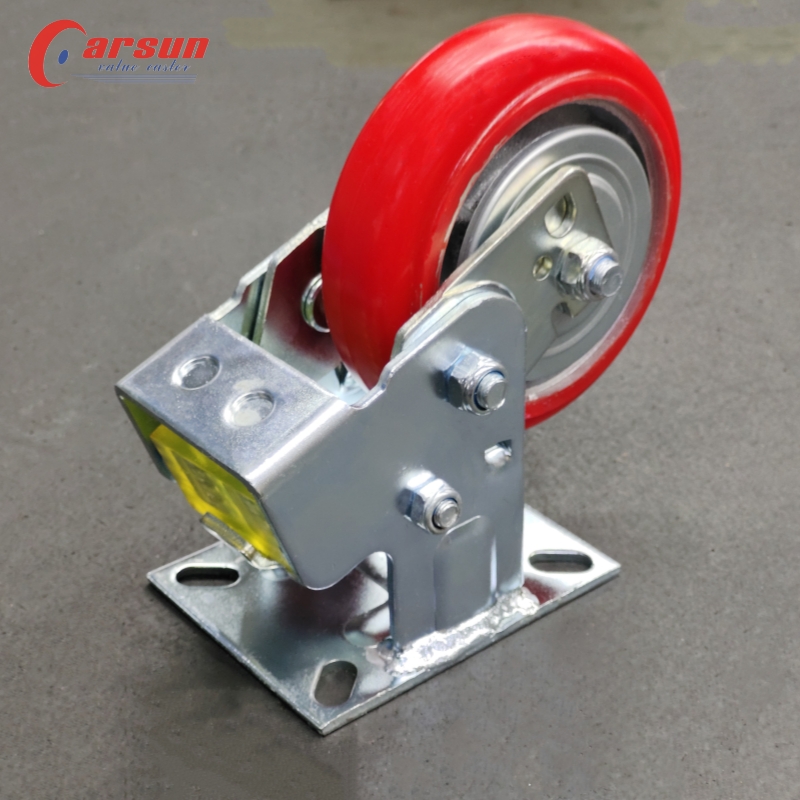 Spring Loaded Casters 5 Inch Iron Cor...
