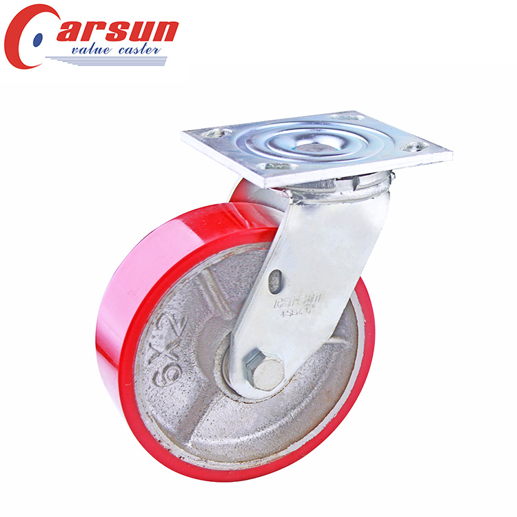 Carsun Heavy duty caster 4 series reinforced industrial universal caster