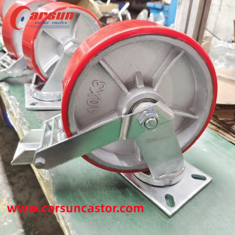 Ultra Heavy Industrial Casters 10 Inc...