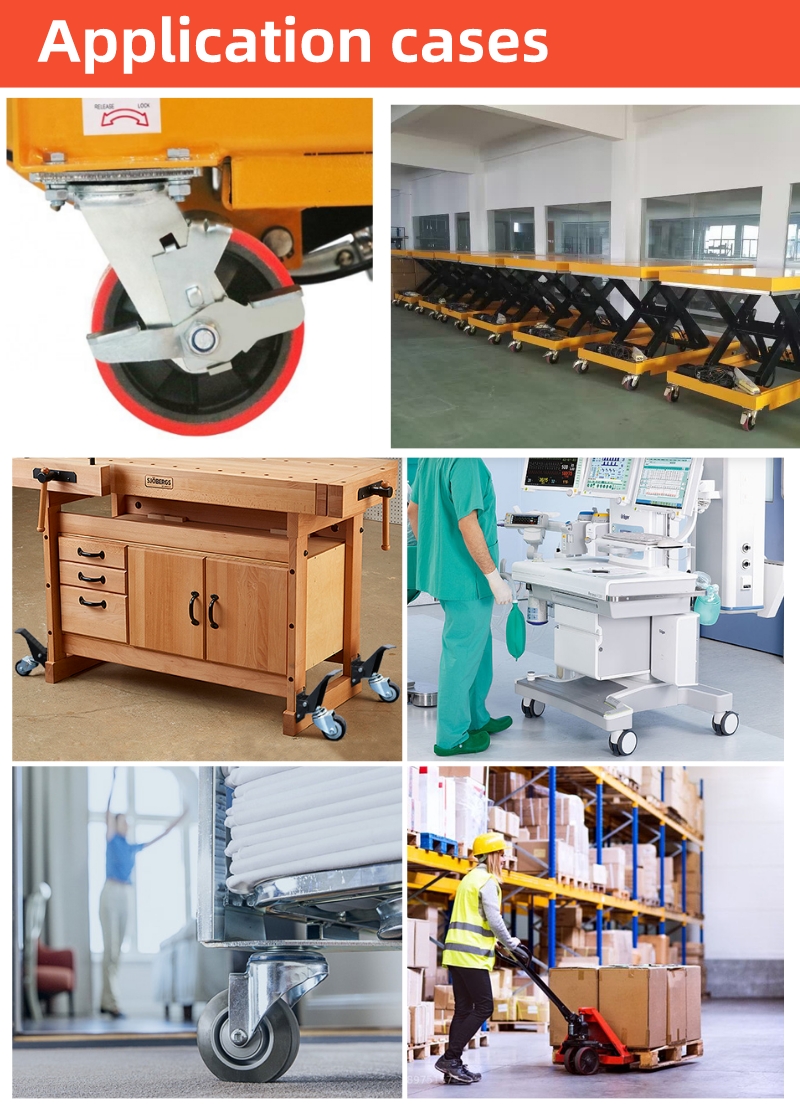 Application cases of Carsun industrial casters