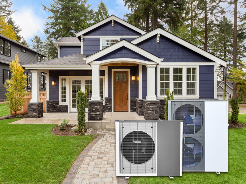 Why do heat pumps become the first choice for many families?
