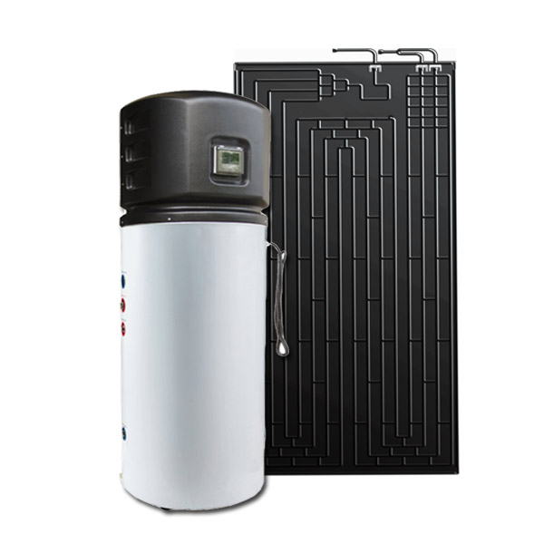Pompa panas all-in-one V-smart 100-400L dengan panel surya termodinamika