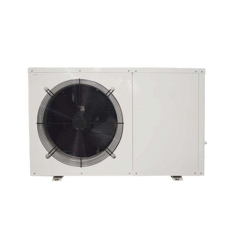 R290 EVI Monoblok-inverter-warmtepompverwarming en -koeler voor lage temperatuur