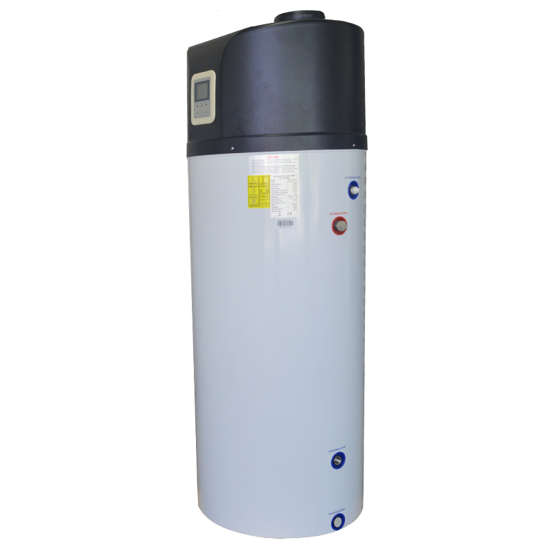 Воздуховодный тепловой насос «все в одном» для бытовой горячей воды с источником воздуха ZR9W-200TE ~ 250WE