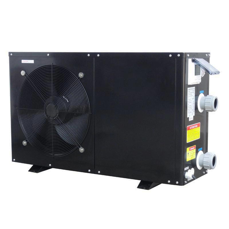 refrigeratore per riscaldatore a pompa di calore per piscina termale con sorgente d'aria in metallo OEM da 10KW per uso domestico BS15-025S