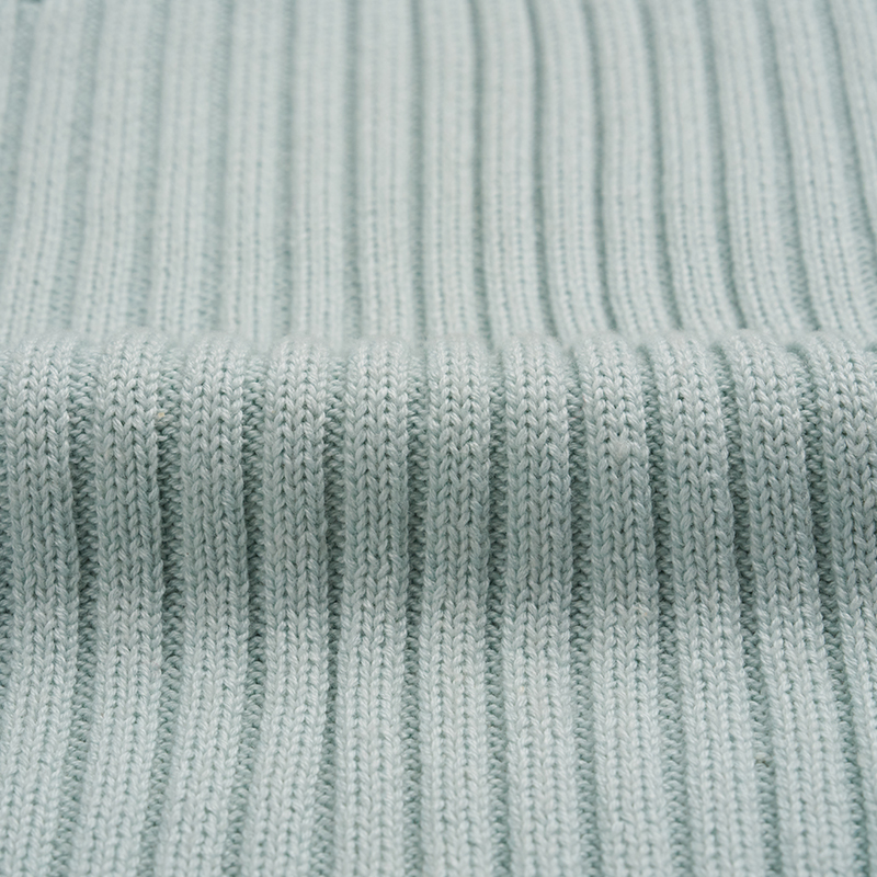 Трикотажний светр з V-подібним вирізом і довгими рукавами (1)4u6