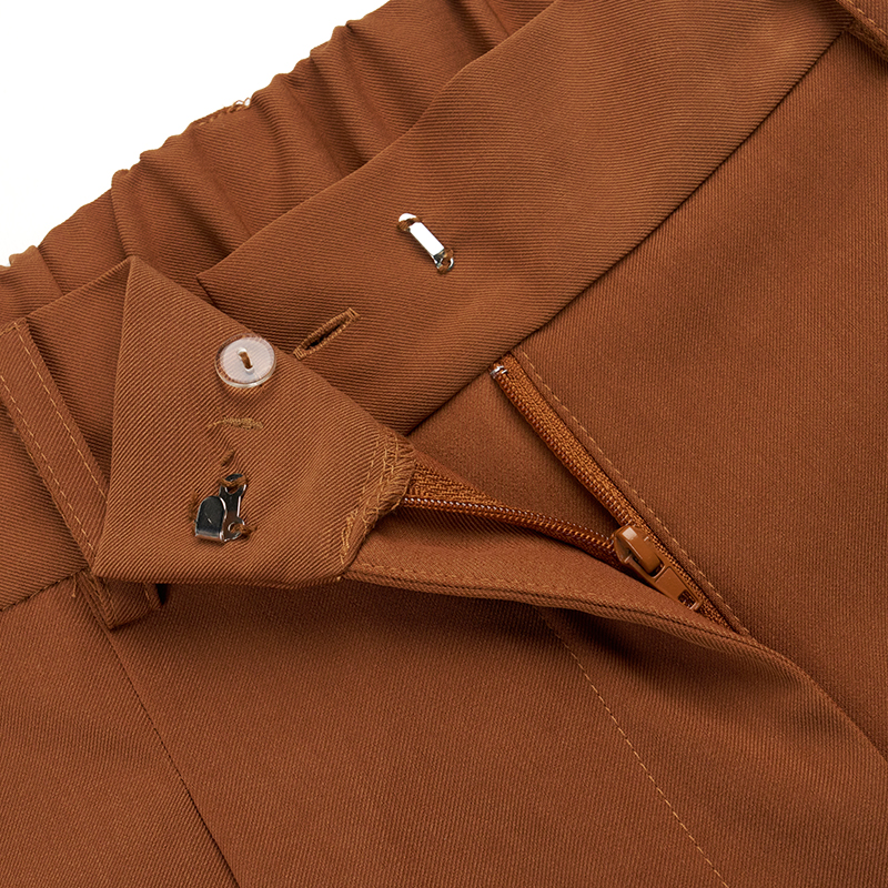 Business Casual Brown Trousers (3)lpy