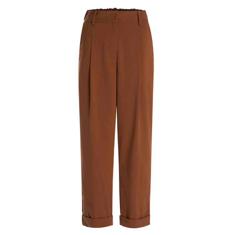 Women's Business Casual Brown Trousers