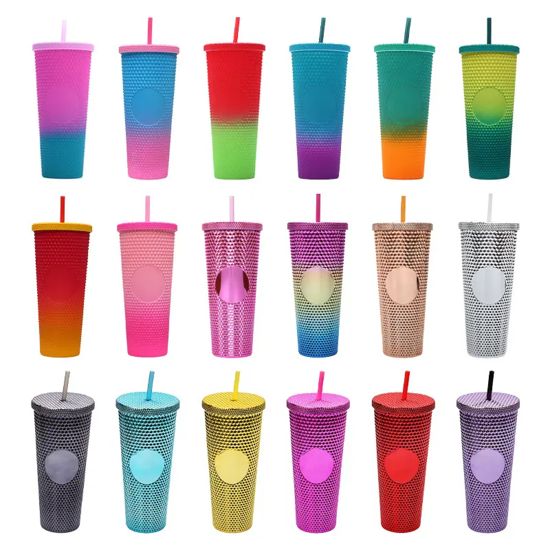 24oz Bling Studded Double Wall Cold Cup Tumbler .jpg
