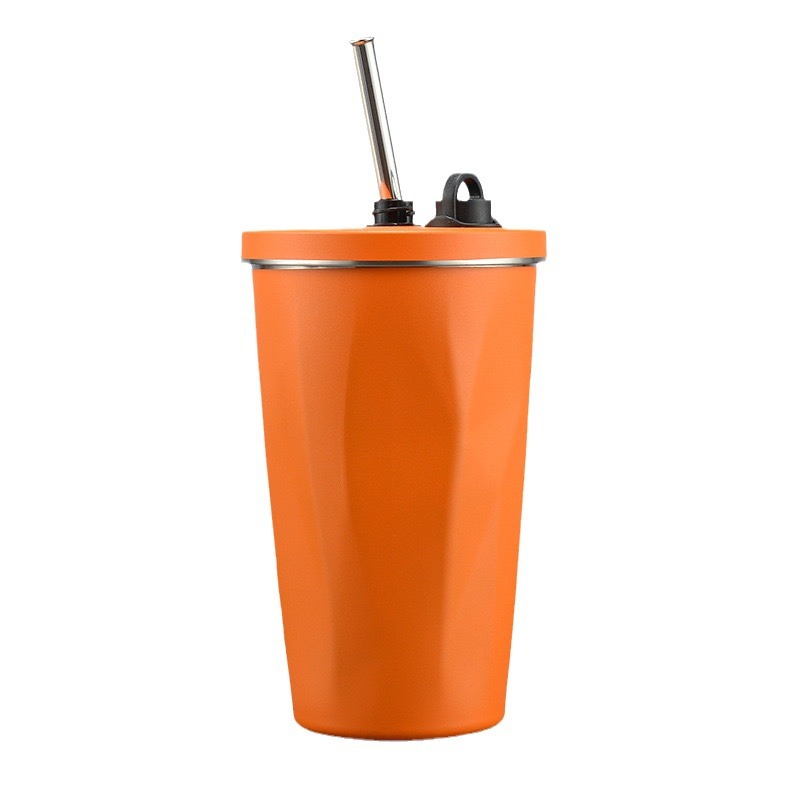 17oz SS Vacuum Insulated Cup With 2 IN 1 Lid