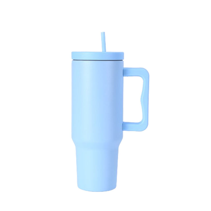 Изолированная чашка Inox емкостью 0 унций с герметичной крышкой и соломинкой