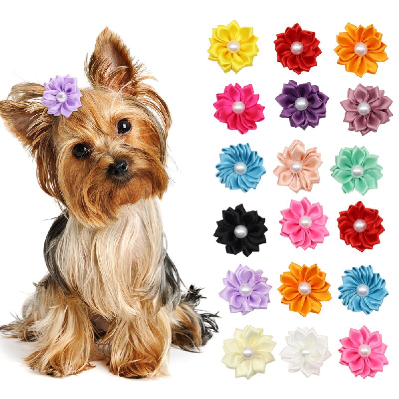 Handmade hair bow for dogs and cats
