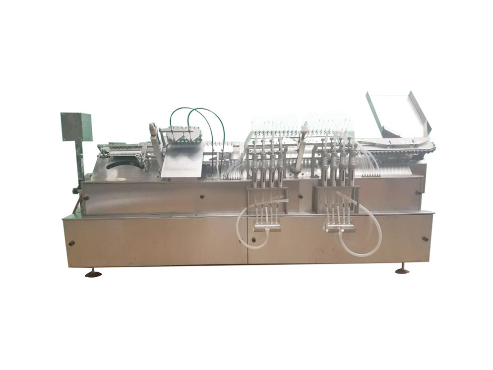 Ampoule bottle filling and sealing machine