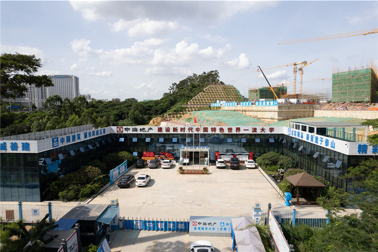 The Hong Kong City University (Dongguan) Project Department of China Railway Fourth Bureau. A Total of 107 Sets of Packaging Boxes Were Used, And Installation Was Completed in 5 Days!