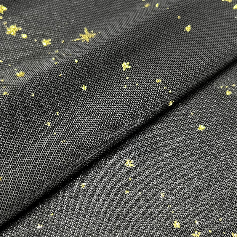 Mesh Tulle Glitter Fabric (7)y29